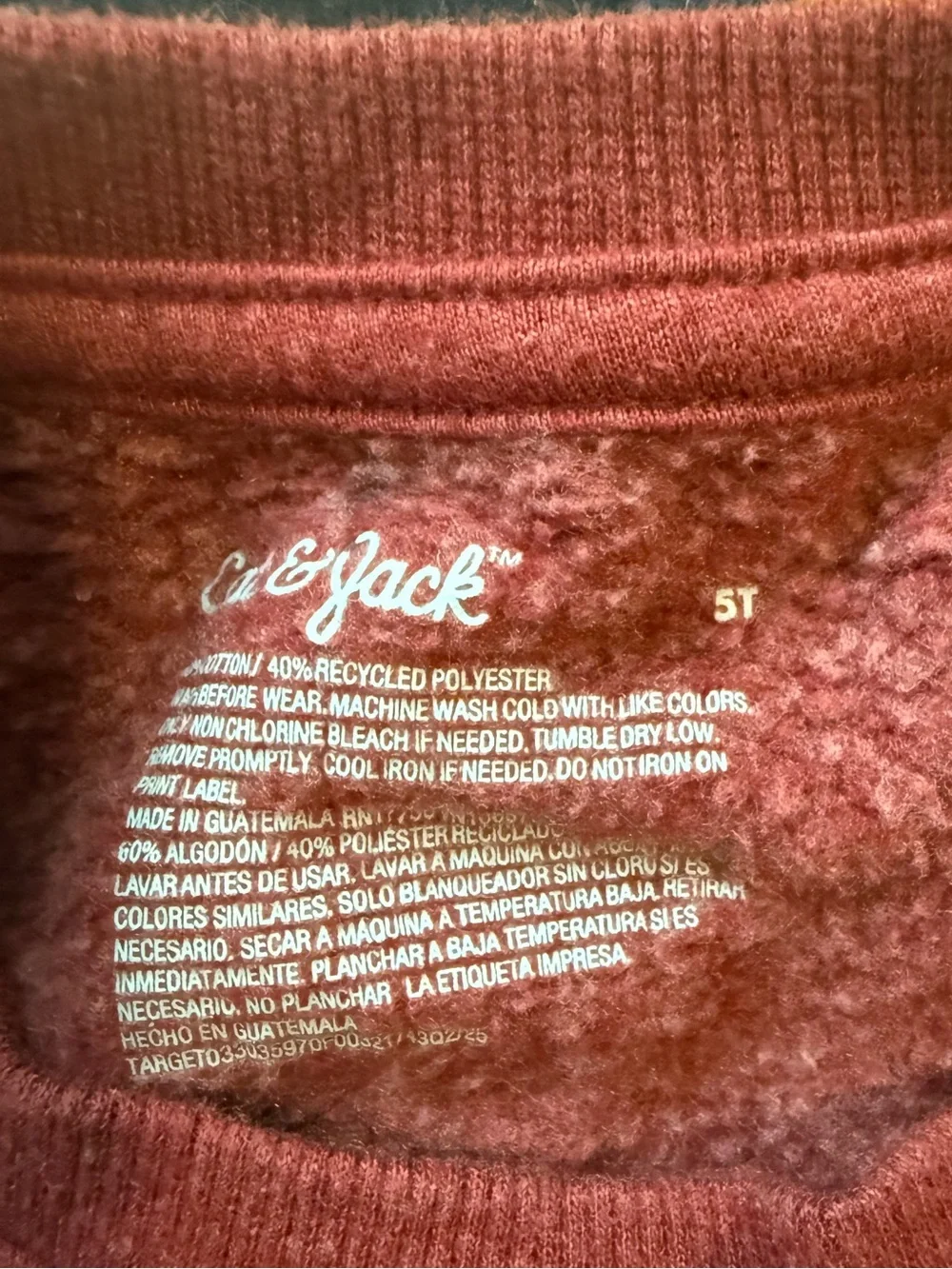 Three Cat & Jack Crewneck Sweatshirt